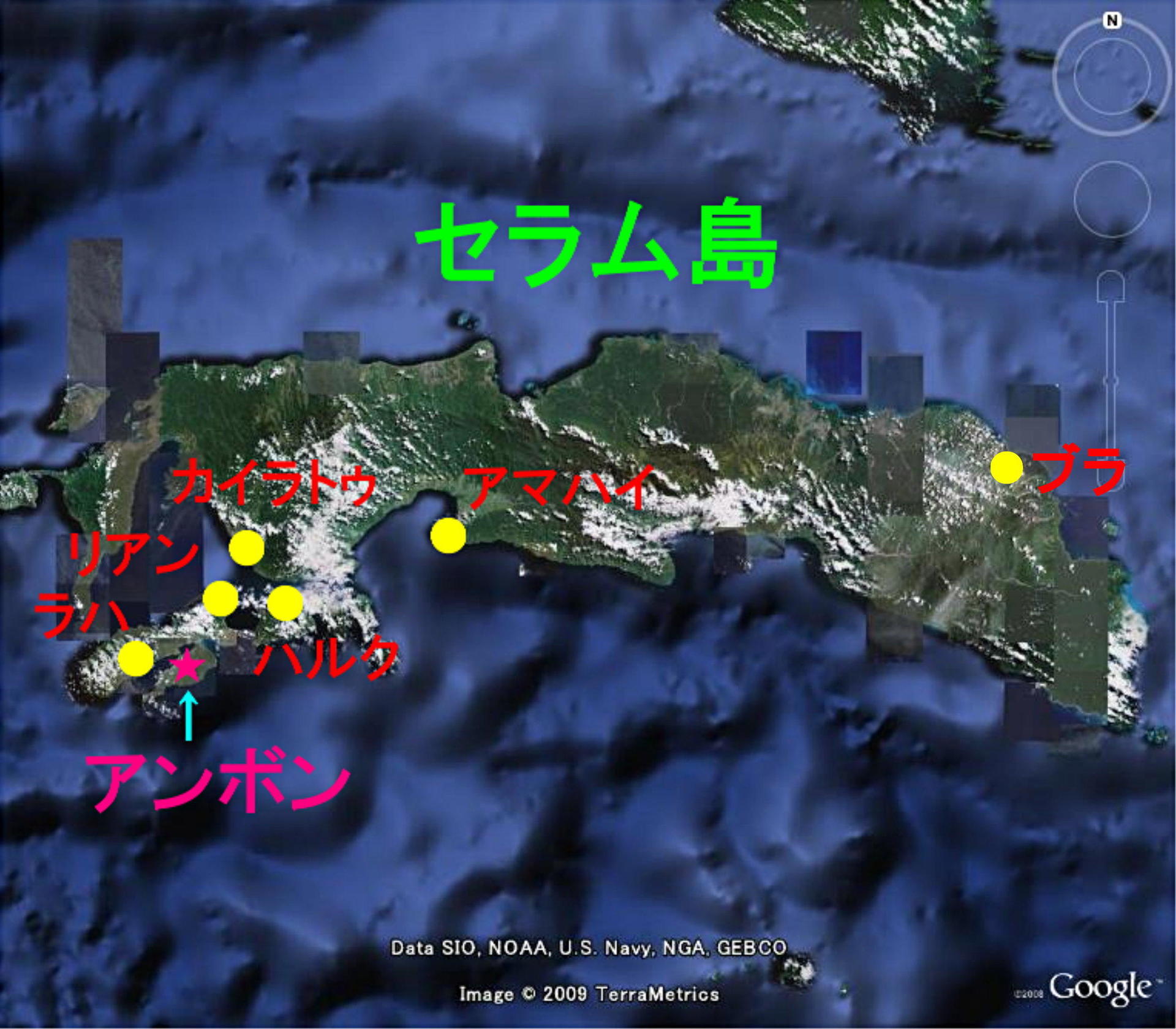 東部インドネシアの旧日本軍航空基地(57) Bandara Dai Nippon(57)アンボン: インドネシア文化宮(GBI-Tokyo)